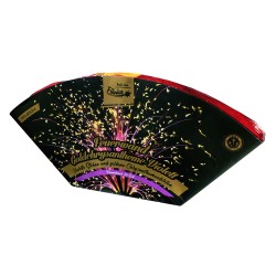 Feuerwand Goldchrysantheme-Violett