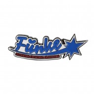Funke Badge aus Metall