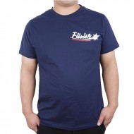 T-Shirt mit Funke Logo 100% Baumwolle Marine